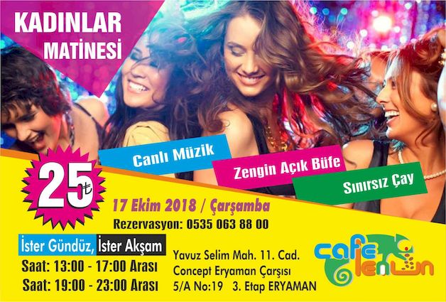 Cafe Lemun Kadınlar Matinesi